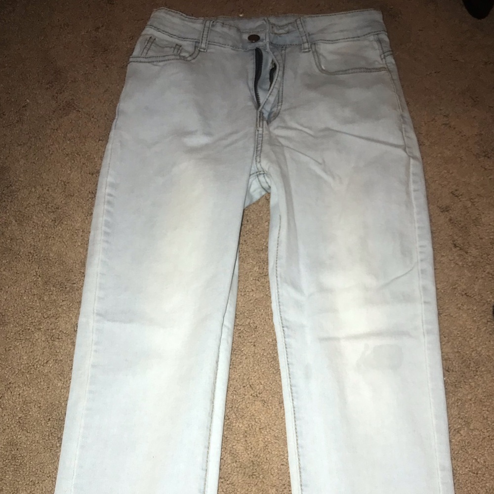 Light Wash Skinny Jeans